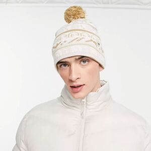 The North Face Fair Isle pom pom unisex winter beanie hat